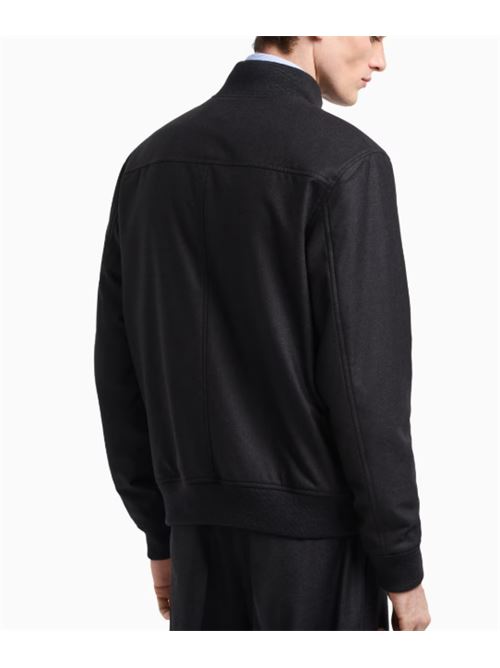BLOUSON VIRGIN WOOL EMPORIO ARMANI | EM002158.TE17045U8004 ANTARCTICA